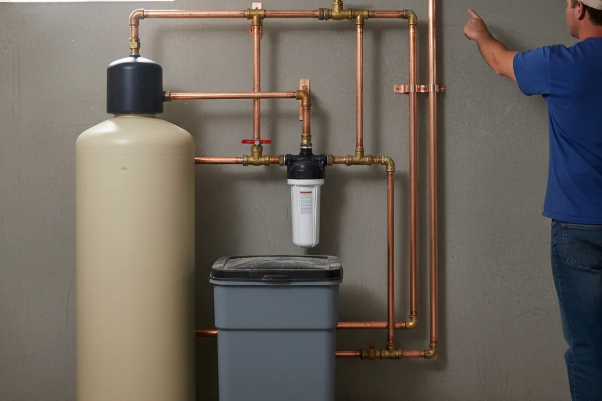 Whole-house water treatment system installed in Hope Valley